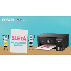 Vybrané tiskárny EPSON se zárukou 5 let