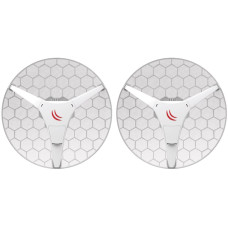 MikroTik RBLHGG-60ad kit, Wireless Wire Dish - kompletní spoj - 2 pack