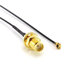 MikroTik Pigtail ACSMAUFL 15cm, U.FL - SMA Female