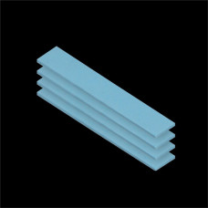 ARCTIC Thermal pad TP-3 (120x20mm, t:1.0mm, pack of 4pcs) (Premium Performance Thermal Pad)