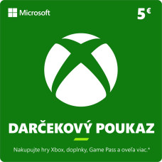 ESD XBOX - Dárková karta Xbox 5 EUR