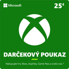 ESD XBOX - Dárková karta Xbox 25 EUR