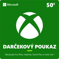 ESD XBOX - Dárková karta Xbox 50 EUR