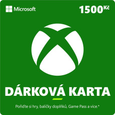 ESD XBOX - Dárková karta Xbox 1500 Kč