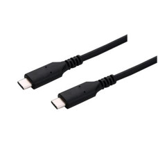 Kabel C-TECH USB 4.0, Type-C (CM/CM), PD 100W, 40Gbps, 1m, černý