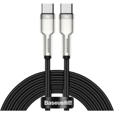 Baseus Datový kabel Cafule USB-C/USB-C 2m 100W černý