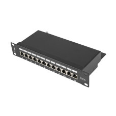 LANBERG PATCH PANEL 12PORT 1U 10