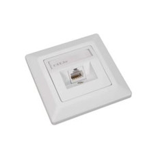 Zásuvka Solarix CAT5E UTP 1 x RJ45 pod omítku bílá