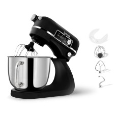 Salente DigiChef2, kuchyňský robot, mísa 6 litrů, celokovový, digitální displej, černý