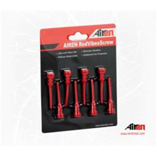 AIREN RedVibes Screw (8pcs Red color pack)
