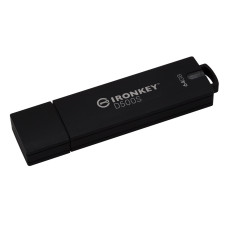 Kingston Ironkey D500S • 64GB • USB 3.2 • USB-A • Černá