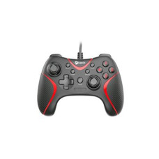 Gamepad C-TECH Theon pro PC/PS3, 2 programovatelná makro tlačítka, 2x analog, X-input, vibrační, 1,8