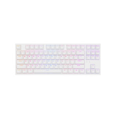 Genesis herní mechanická klávesnice THOR 404 • RGB • Khail Box Brown • Drátová USB • US layout • Bílá