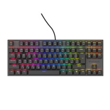 Genesis tichá herní klávesnice THOR 303 • TKL • RGB • Outemu Peach • Drátová USB • CZ-SK layout • Černá