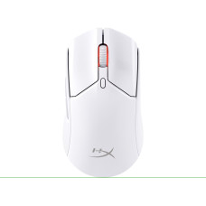 HP HyperX Pulsefire Haste 2 • Herní • Optická • Pro praváky • 26 000 DPI • USB+BT • Bílá