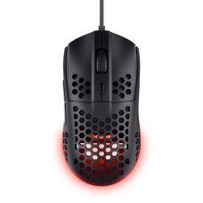 Trust Gaming GXT 928 Helox • Herní • Optická • Pro praváky • 6 400 DPI • Drátová USB • Černá