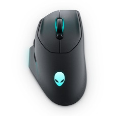 Dell Alienware 620M • Herní • Optická • Pro praváky • 26 000 DPI • Drátová+bezdrátová • Černá