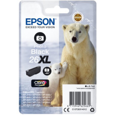 Epson Singlepack Photo Black 26XL Claria Prem Ink