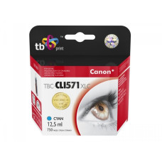 Ink. kazeta TB komp. s Canon CLI-571XL,0332C001 CY