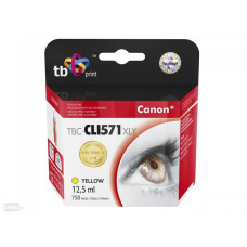 Ink. kazeta TB komp. s Canon CLI-571XL,0334C001 YE