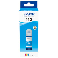 Epson 112 EcoTank Pigment Cyan ink bottle