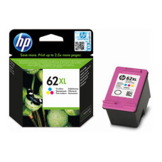 HP 62XL tříbarevná inkoustová náplň (C2P07AE)