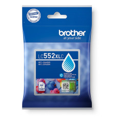 Brother LC-552XLC - inkoust azurový XL
