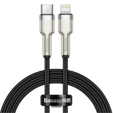 Baseus datový kabel Cafule USB-C/Lightning 1m PD 20W černý