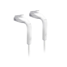 Ubiquiti U-Cable-Patch-RJ45-50, 0,1m (0,22 s konektory), Cat6, bílý (50ks)