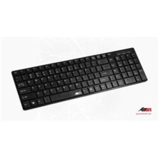 AIREN AiBoard Slim/Drátová USB/CZ layout/Černá