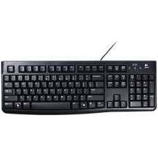 Logitech K120/Drátová USB/US layout/Černá