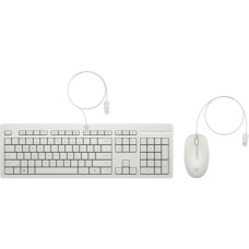 HP 225 Kabelová myš a klávesnice Cashmere White