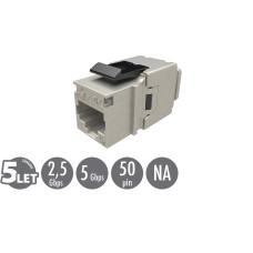 Rychlozařezávací keystone Solarix CAT5E STP SXKJ-5E-STP-BK-NA