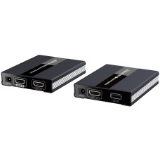 HDMI extender s USB na 60m přes jeden kabel Cat5
