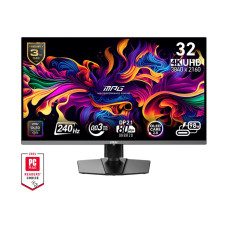 MSI MPG • 322URX • 31,5 • QD-OLED • 4K UHD • 240Hz • 0,03ms • Black • 3R