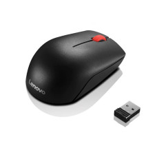 Lenovo Essential • Cestovní • Optická • 1 000 DPI • Bezdrátová USB • Černá