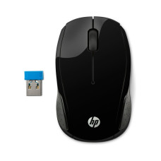 HP 200 • Cestovní • Optická • 1 000 DPI • Bezdrátová USB • Černá