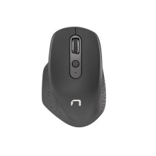 Natec optická myš FALCON • Kancelářská • Optická • Pro praváky • 3 200 DPI • Bezdrátová Bluetooth • Černá