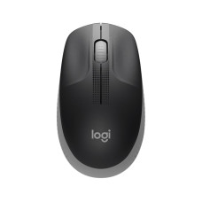 Logitech M190 • Kancelářská • Optická • 1 000 DPI • Bezdrátová USB • Šedá