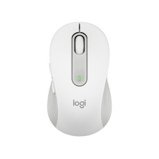 LOGITECH Signature M650 • Kancelářská • Laserová • Pro praváky • 4 000 DPI • USB+BT • Bílá