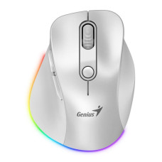Genius Ergo 9000S Pro • Ergonomická • Optická • Pro praváky • 2 400 DPI • USB+BT • Bílá