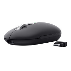 Trust Seron Slim • Kancelářská • Optická • 3 200 DPI • USB+BT • Černá