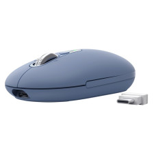 Trust Seron Slim • Kancelářská • Optická • 3 200 DPI • USB+BT • Modrá