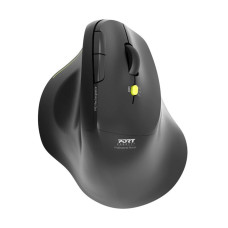 PORT CONNECT ERGO SOFT COLLECTION • Vertikální • Optická • Pro praváky • 1 600 DPI • USB+BT • Černá