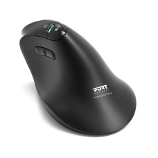 PORT CONNECT ERGO AUDITOR • Vertikální • Optická • Pro praváky • 4 800 DPI • USB+BT • Černá