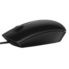 Dell MS116 • Kancelářská • Optická • 1 000 DPI • Drátová USB • Černá