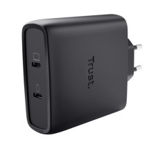 TRUST MAXO 100W 2P USB-C GAN CHARGER BLK