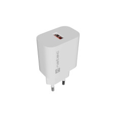 Universální nabíječka Natec RIBERA 18W, 1X USB-A, bílá