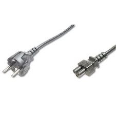 PremiumCord Kabel síťový 230V k notebooku 2m, trojlístek 