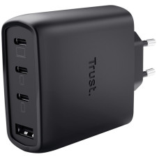 TRUST MAXO 65W 4P GAN CHARGER BLK